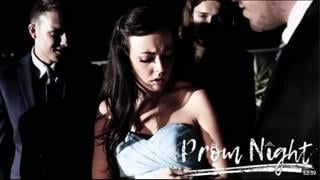 Whitney wright [prom night] hardcore teen deepthroat schoolgirl gagging reluctant submissive gangbang blowbang domination facial