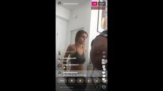 Amberleigh west gets her makeup done for sexy photoshoot