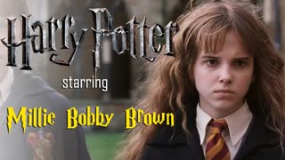[deepfake] harry potter starring millie bobby brown as hermione granger