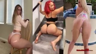 Hot and seductive twerk #mzovs compilation of 28 big ass girls
