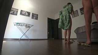 Настоящая измена жена изменяет мужу, прежде чем он вернется домой [молодые, porno, домашнее, наездница, от первого лица, актив