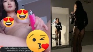 Казашка тиктокерша слив, фулл в телеге