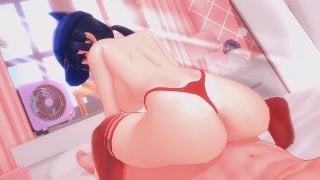 Cap mita (miside [giddora] 4k porn rule34 3d hentai huge cock deep fuck big ass tits creampie riding cowgirl pounding press